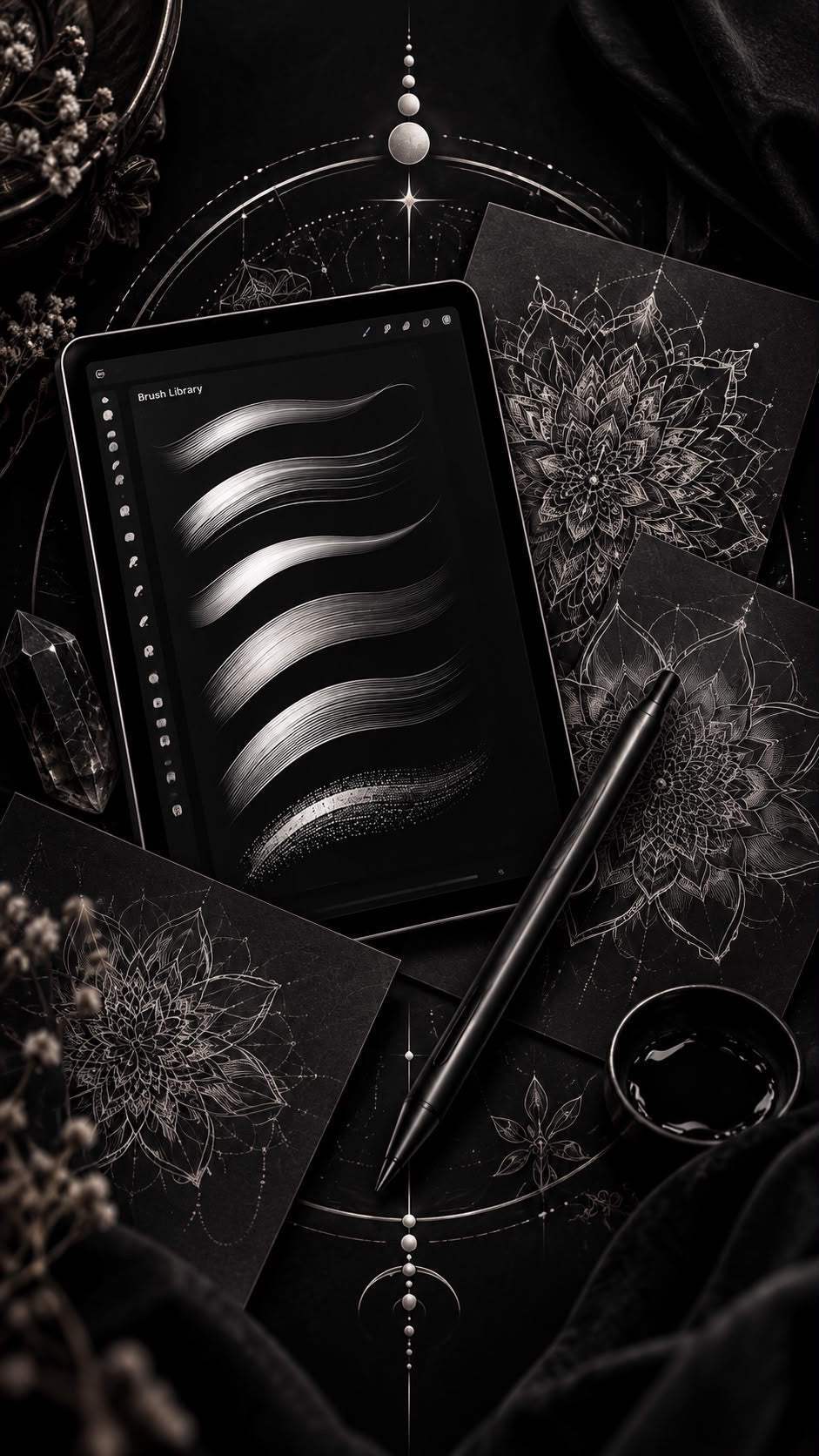 ORNADOT Basic - Tattoo Procreate Brushes