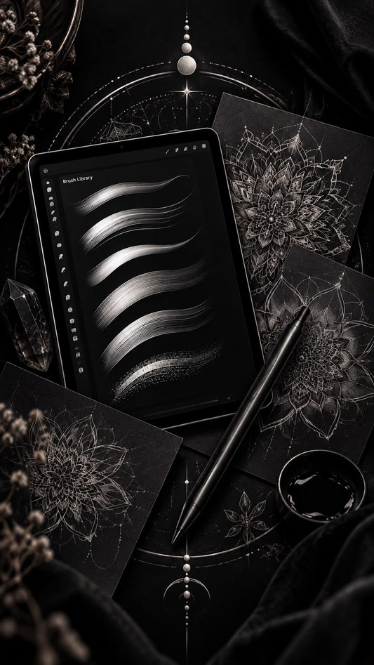 ORNADOT Basic - Tattoo Procreate Brushes