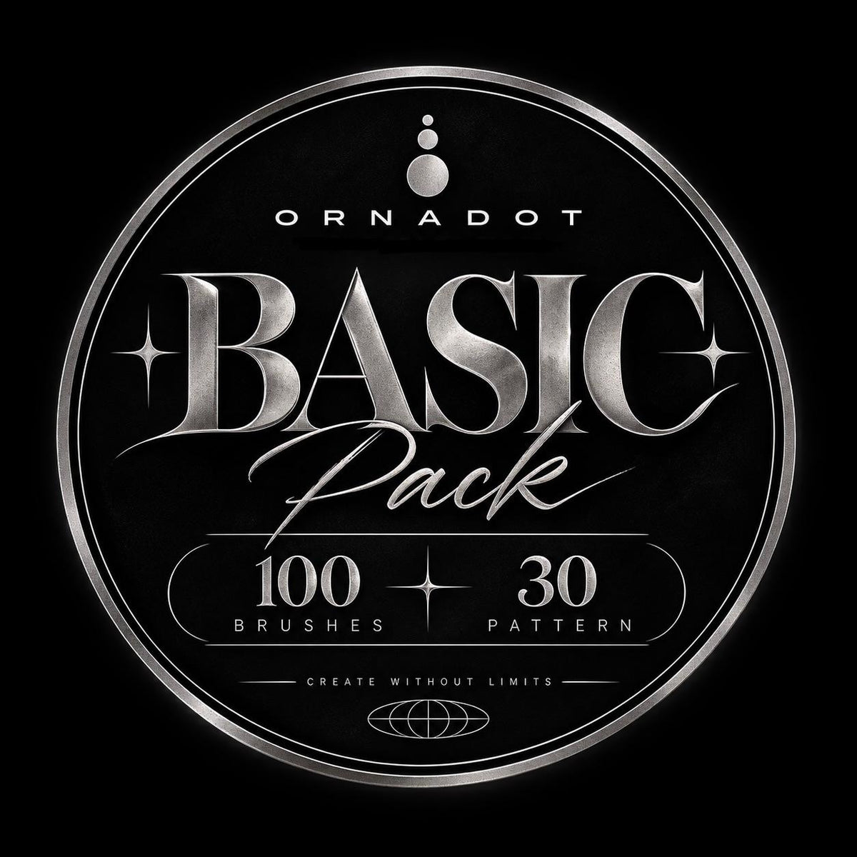 ORNADOT Basic - Tattoo Procreate Brushes