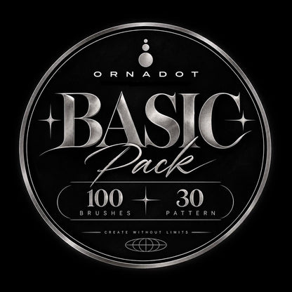 ORNADOT Basic - Tattoo Procreate Brushes