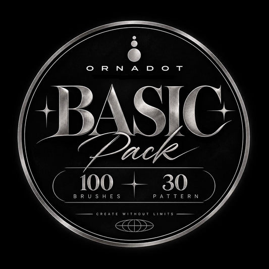 ORNADOT Basic - Tattoo Procreate Brushes